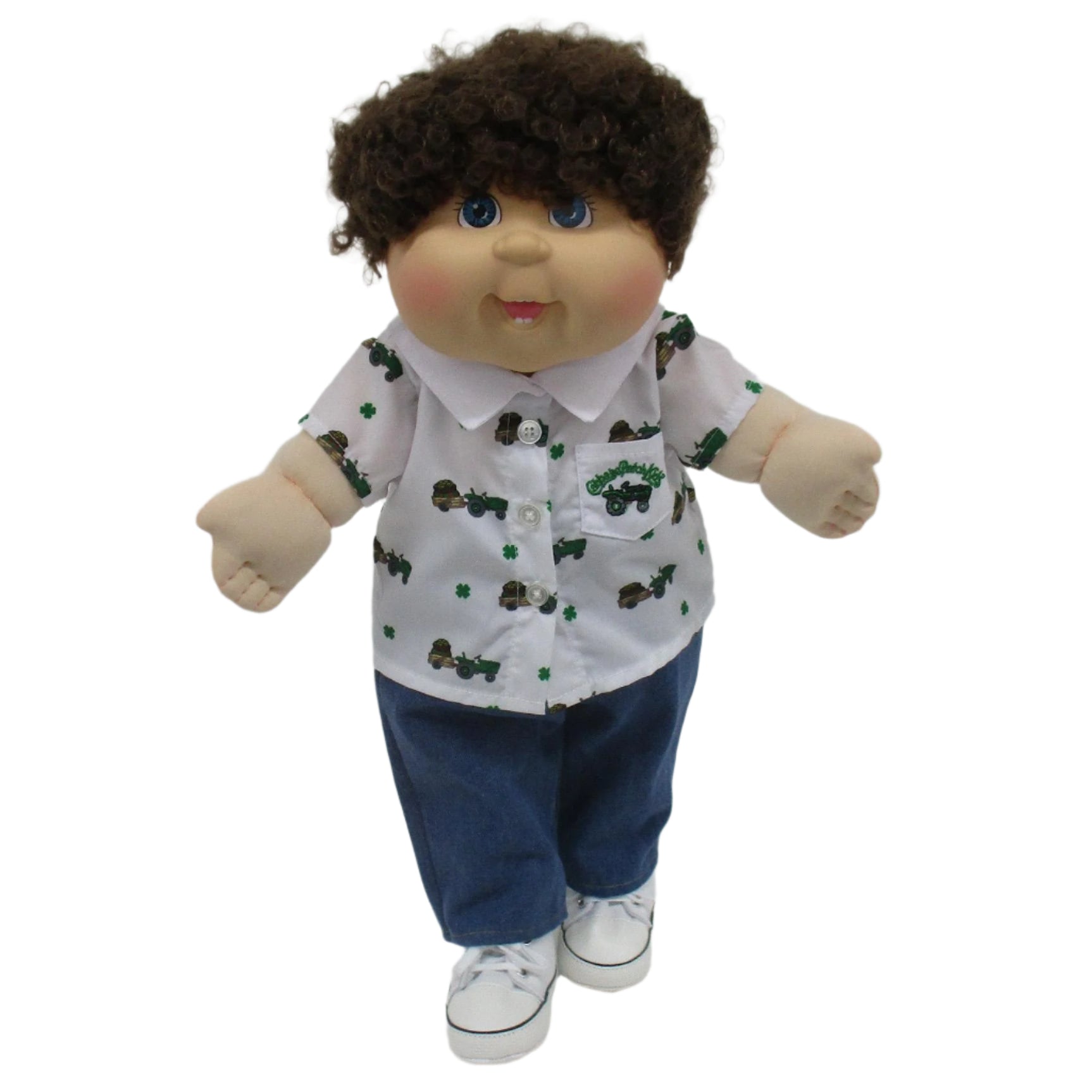CPW1360-Tractor Shirt w/Denim Pants Outfit