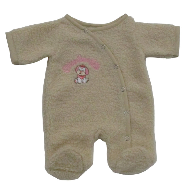 BLC C Sleeper Fleece Cream Dog Pink Fits 17"