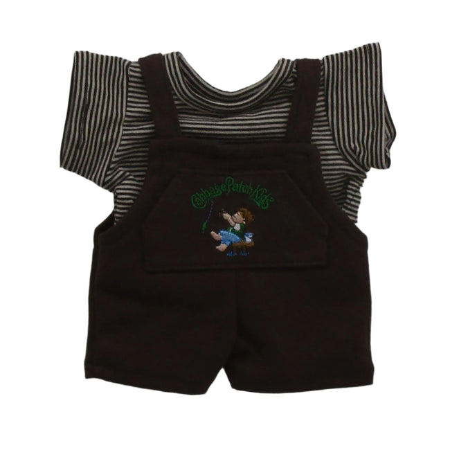 BLC Z01 Overalls Brown Fishing Boy Fits 12"