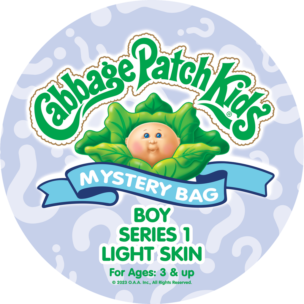 Mystery Bag Series 1 Boy Light Skin Tones Cabbage Patch Kids