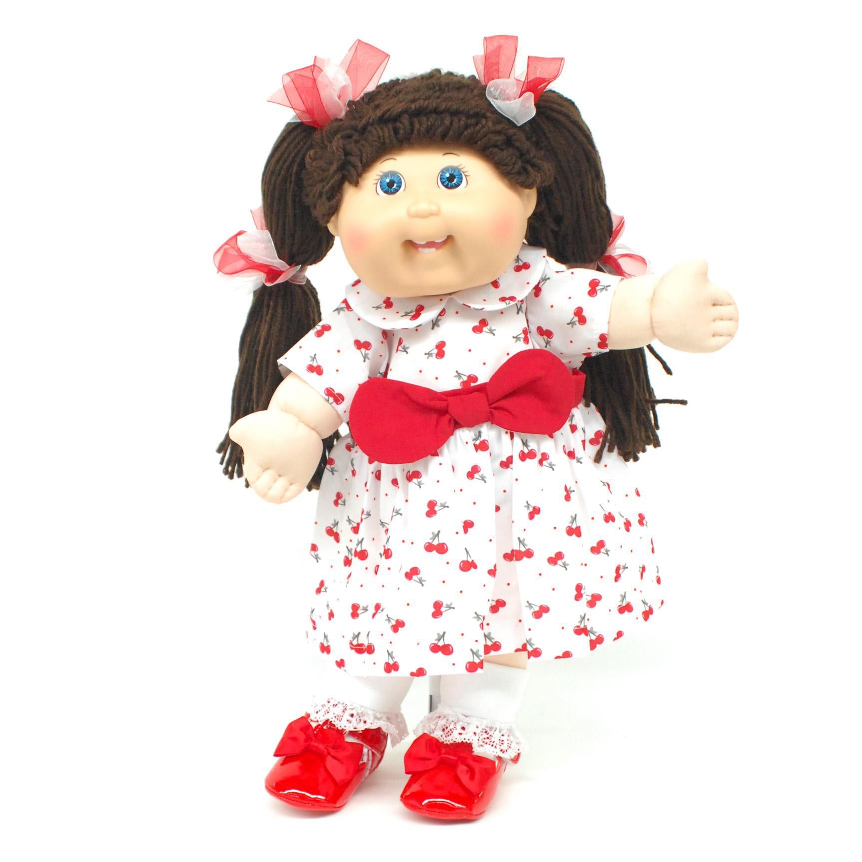 CPW1358-White w/Red Cherries Dress