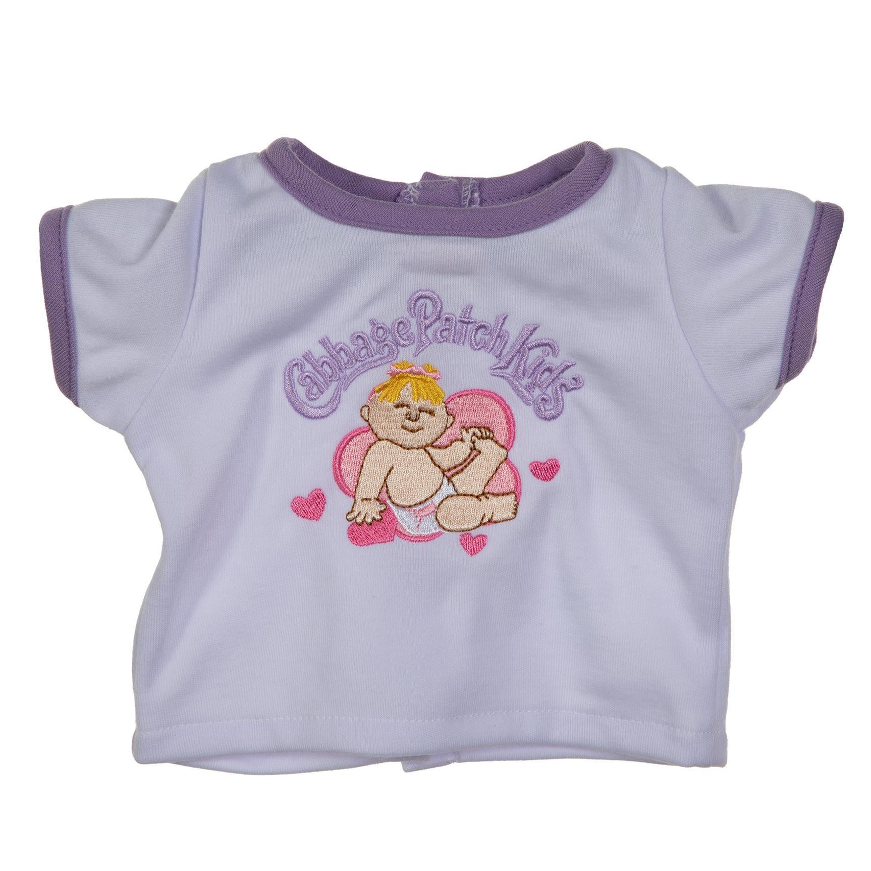 BLC C Sgw Shirt w/Purple Trim Hearts fits 20"
