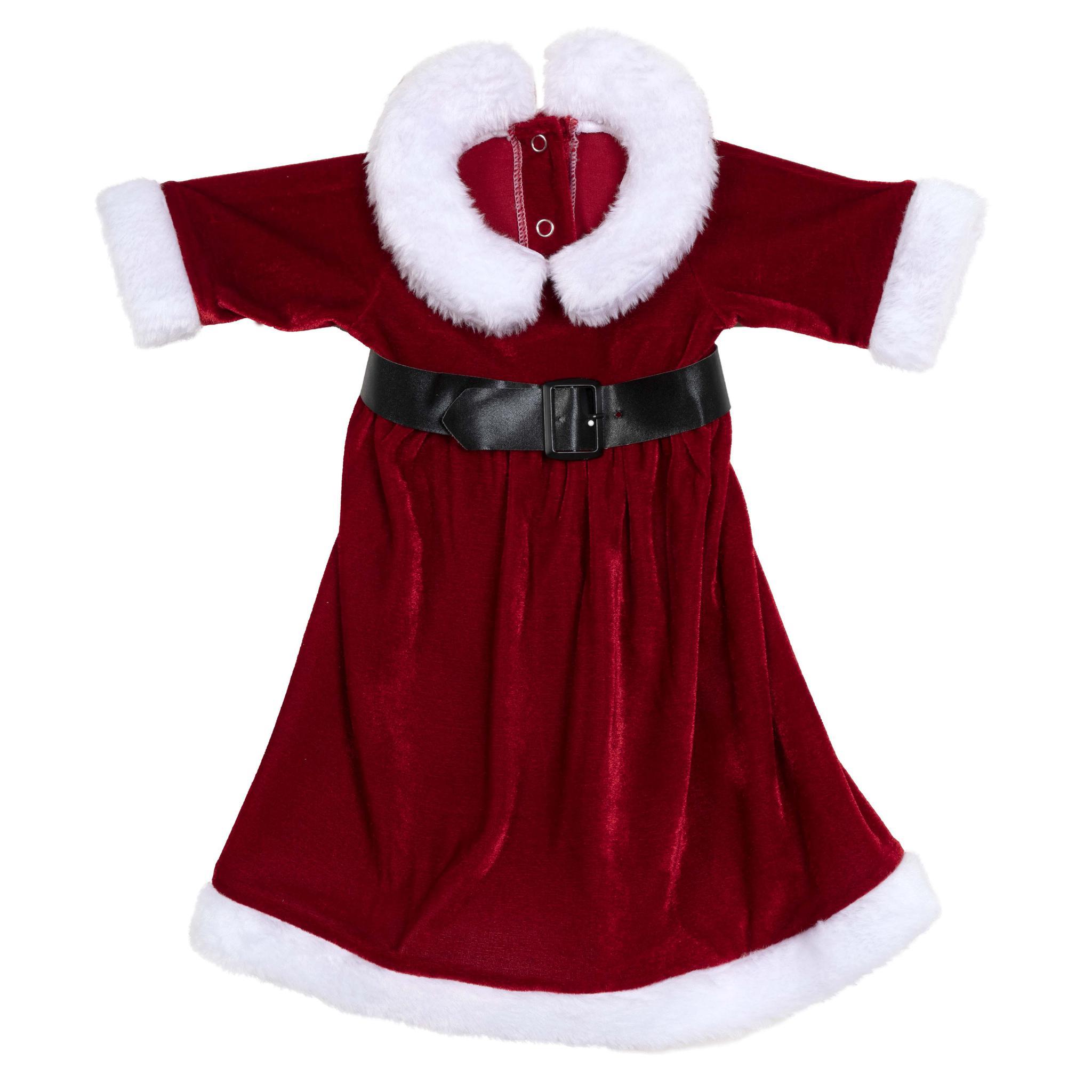 BLC C Outfit S Mrs. Claus Dress fits 20"