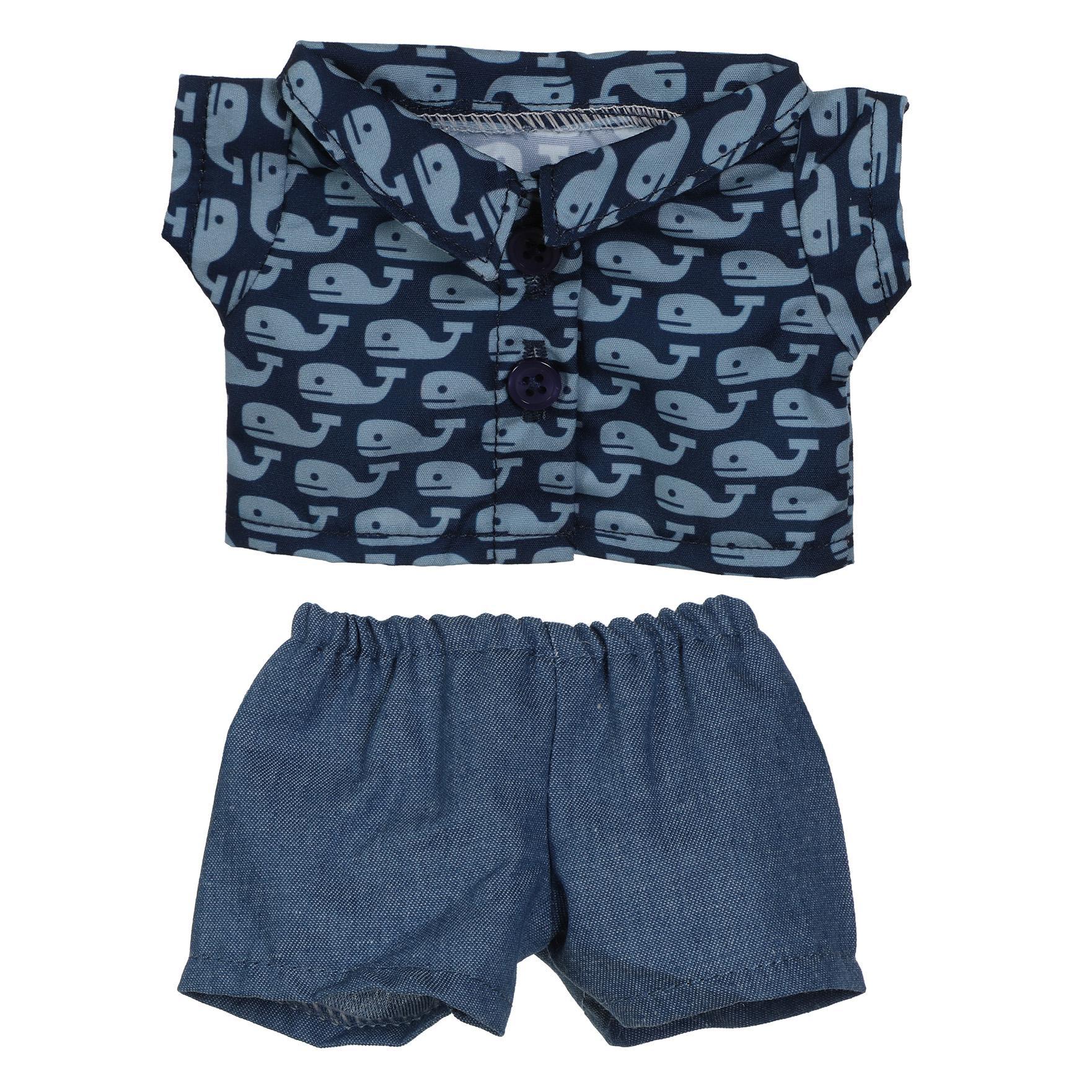 BLC Z9 Outfit Whales 'n Denim 2pc fits 9"