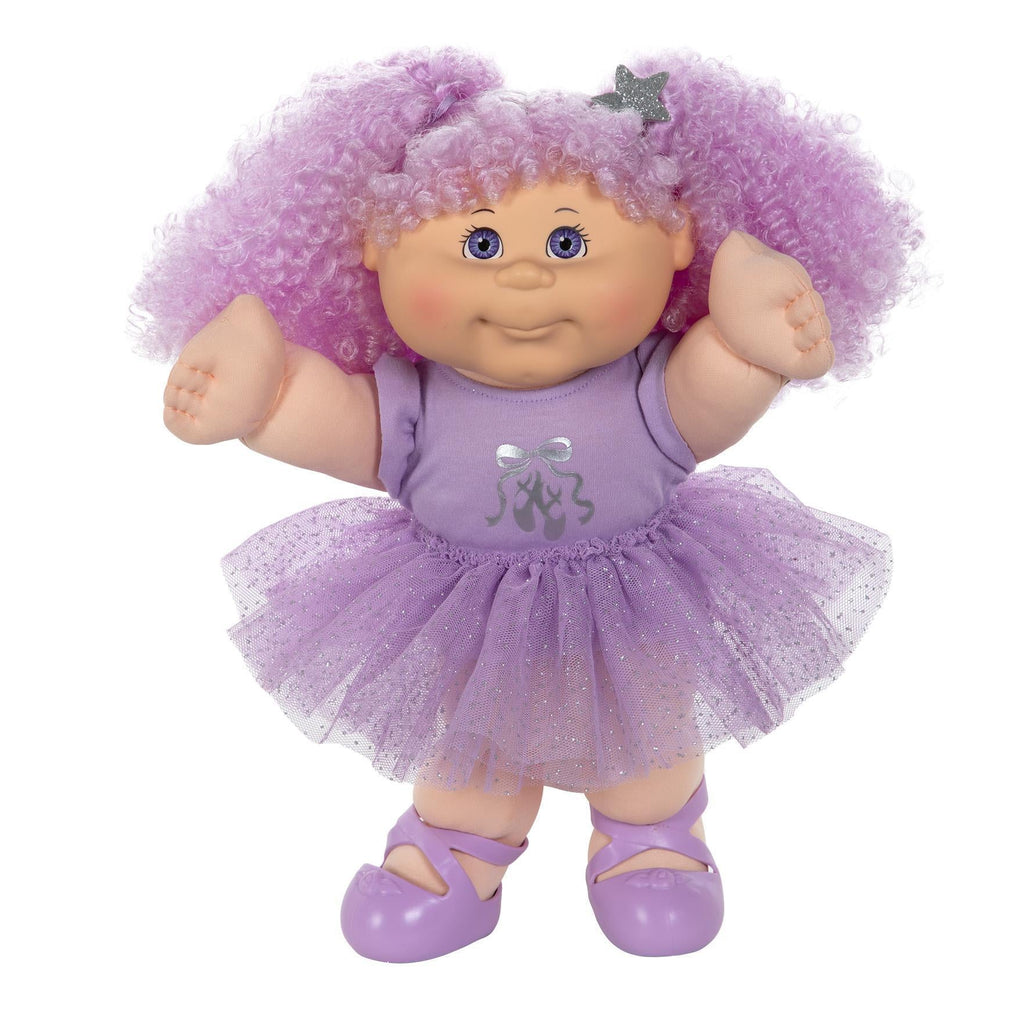 cabbage patch doll purple dress Cabbage Patch Kids 2018 Holiday Edition 14" Girl Doll Blonde Purple Dress Target