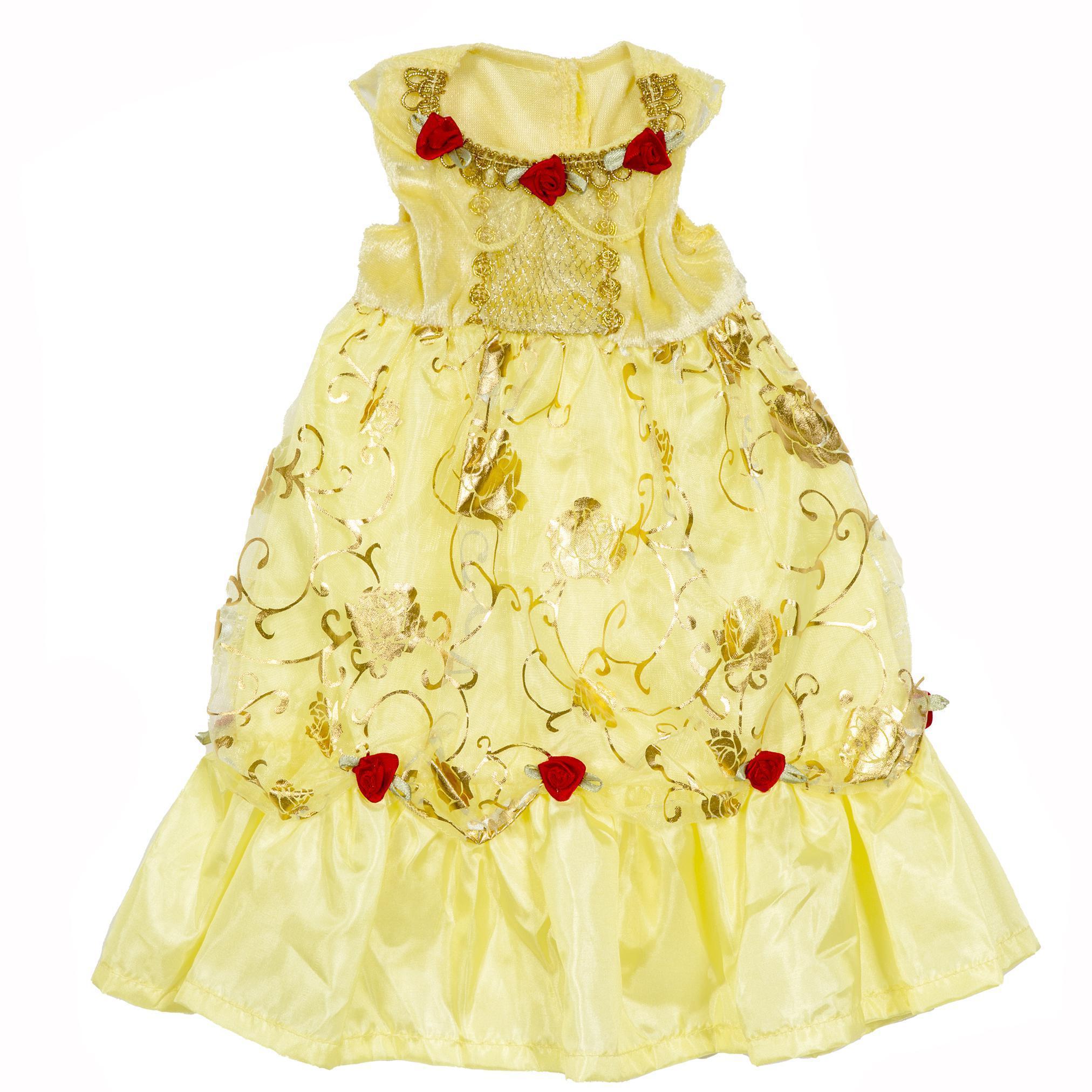 Lil Doll Dress Yellow Beauty Fits 16-20"