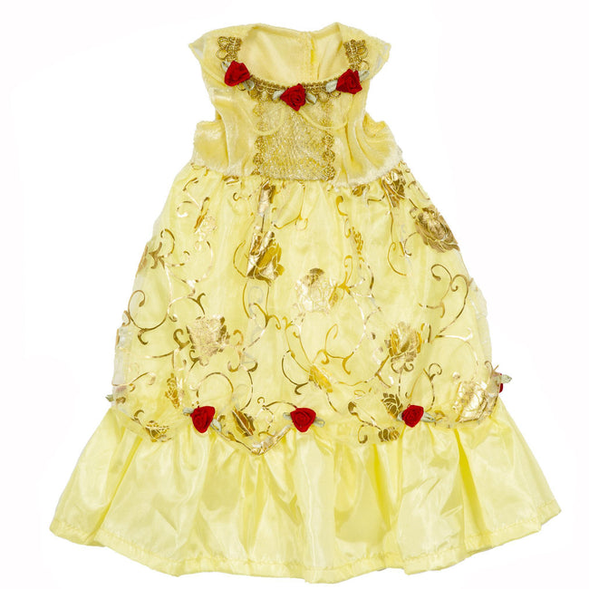 Lil Doll Dress Yellow Beauty Fits 16-20"