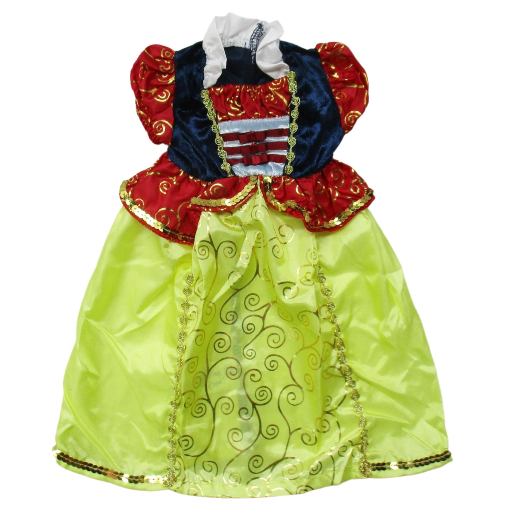Lil Doll Dress Snow White Fits 16-20"
