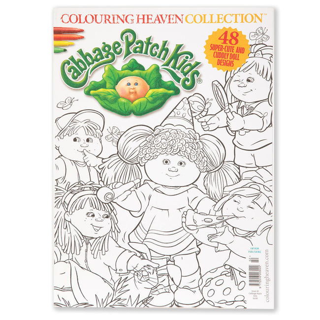 Adult Cabbage Patch Kids Coloring Book