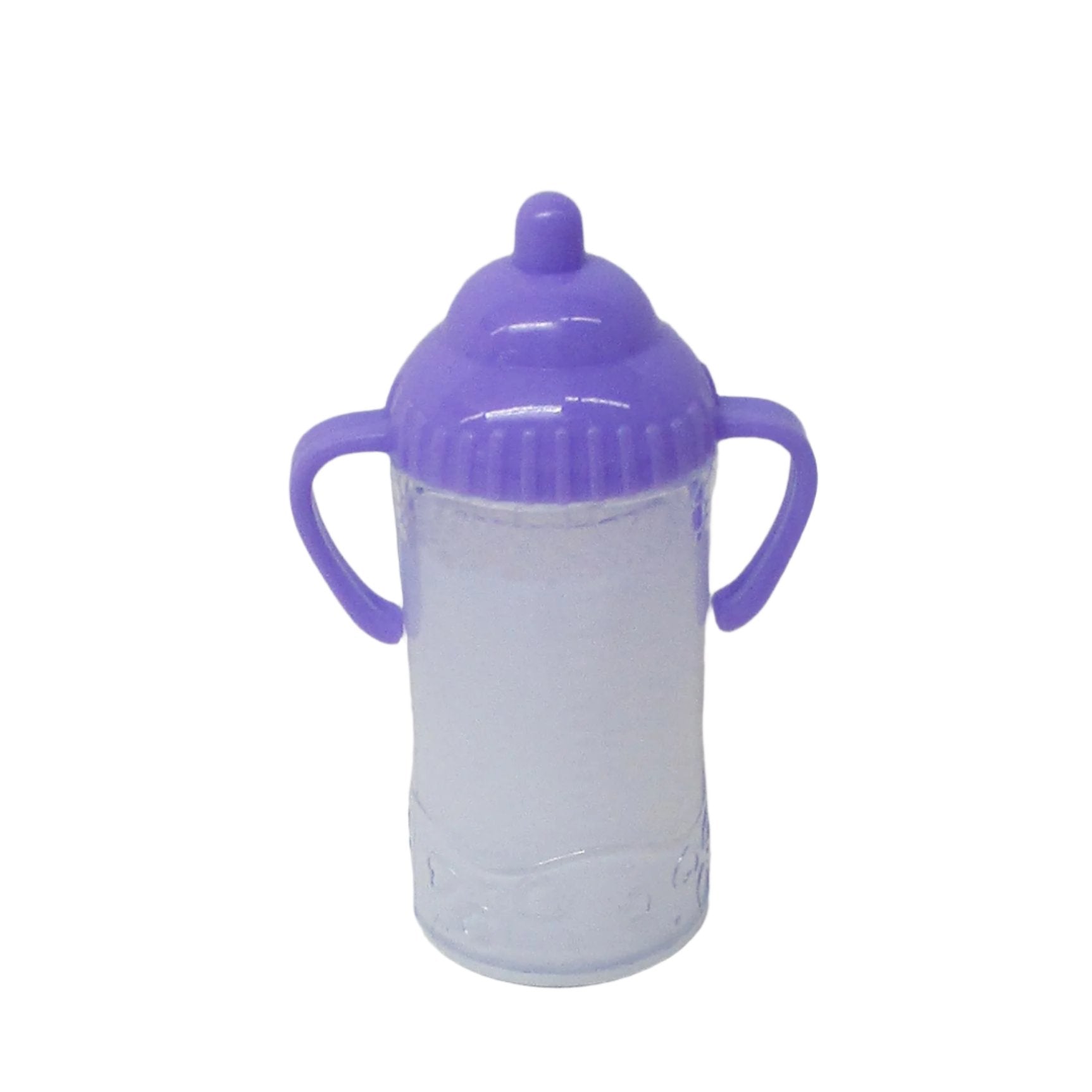 Milk Sippy Cup w/Purple Top