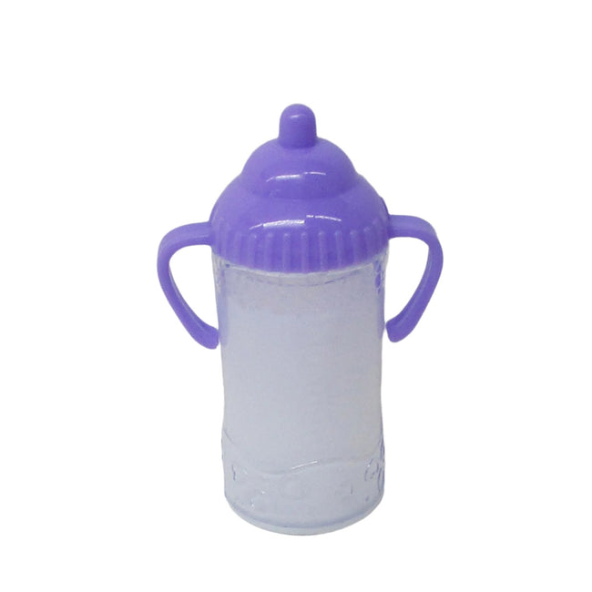 Milk Sippy Cup w/Purple Top