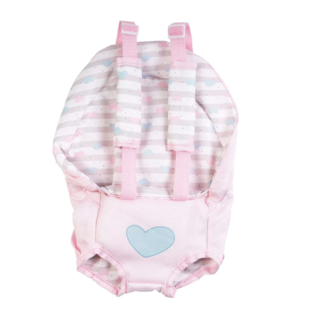 Adora SNUGGLE CARRIER Classic Pastel Pink fits 13-20"
