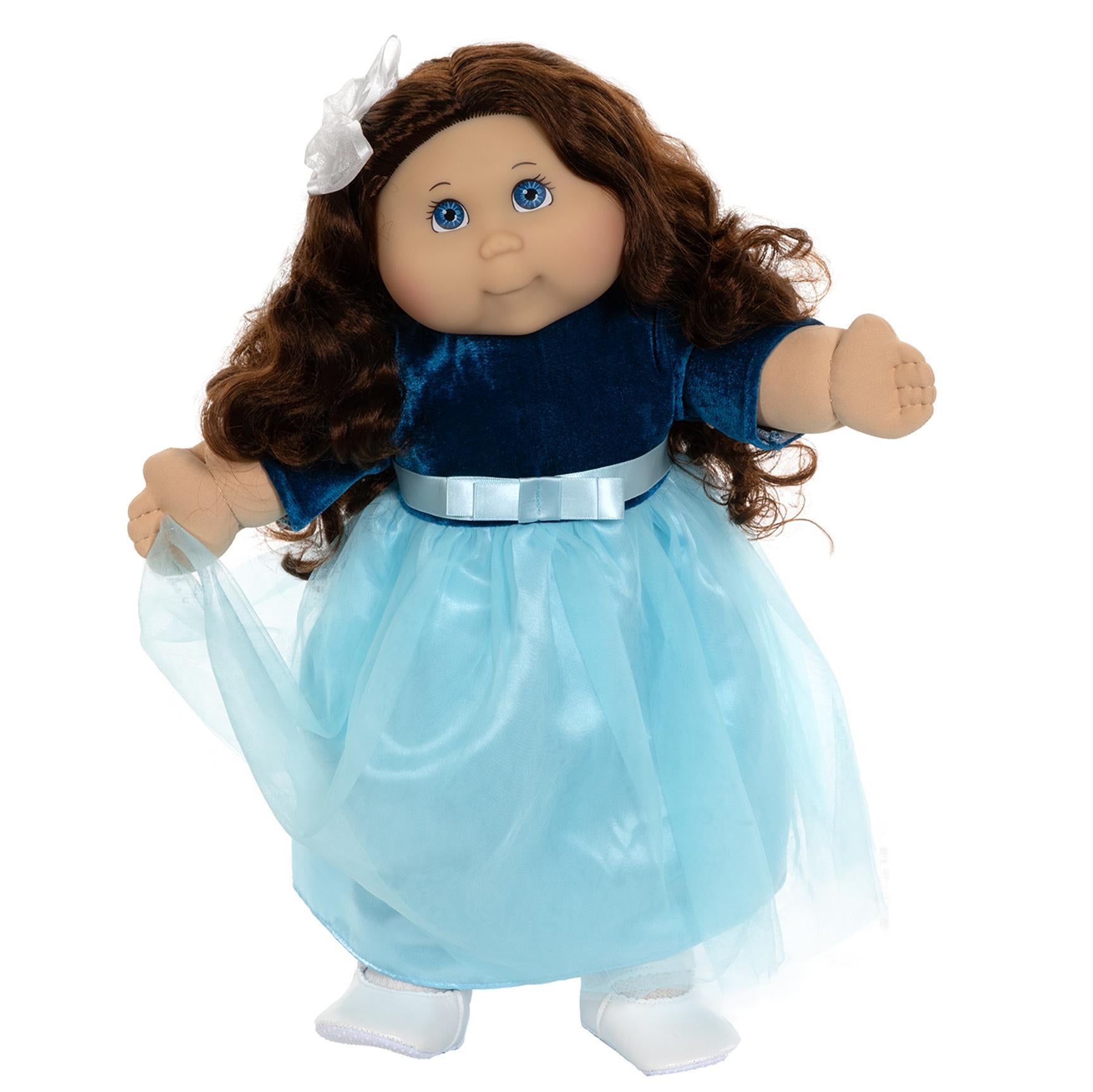 A2 OAA01-23-6 Blue Velvet Dress