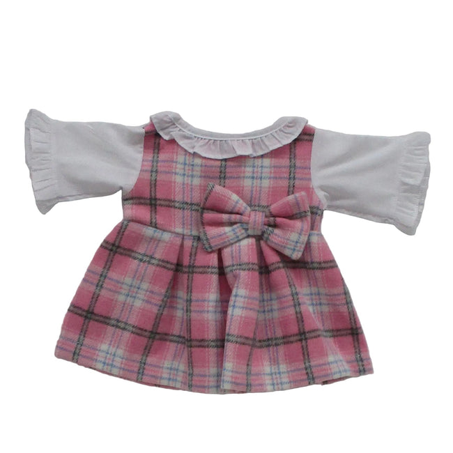 BLC C Dress Pink Plaid Fits 20"
