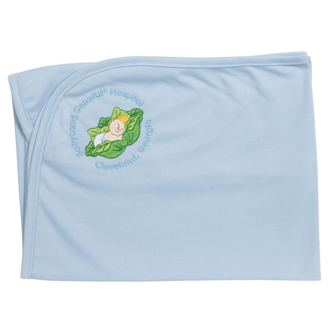 BLC C Blanket Sleeping Baby in Cabbage BLUE