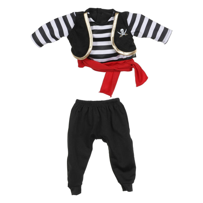 Lil Doll Outfit Pirate Fits 12"