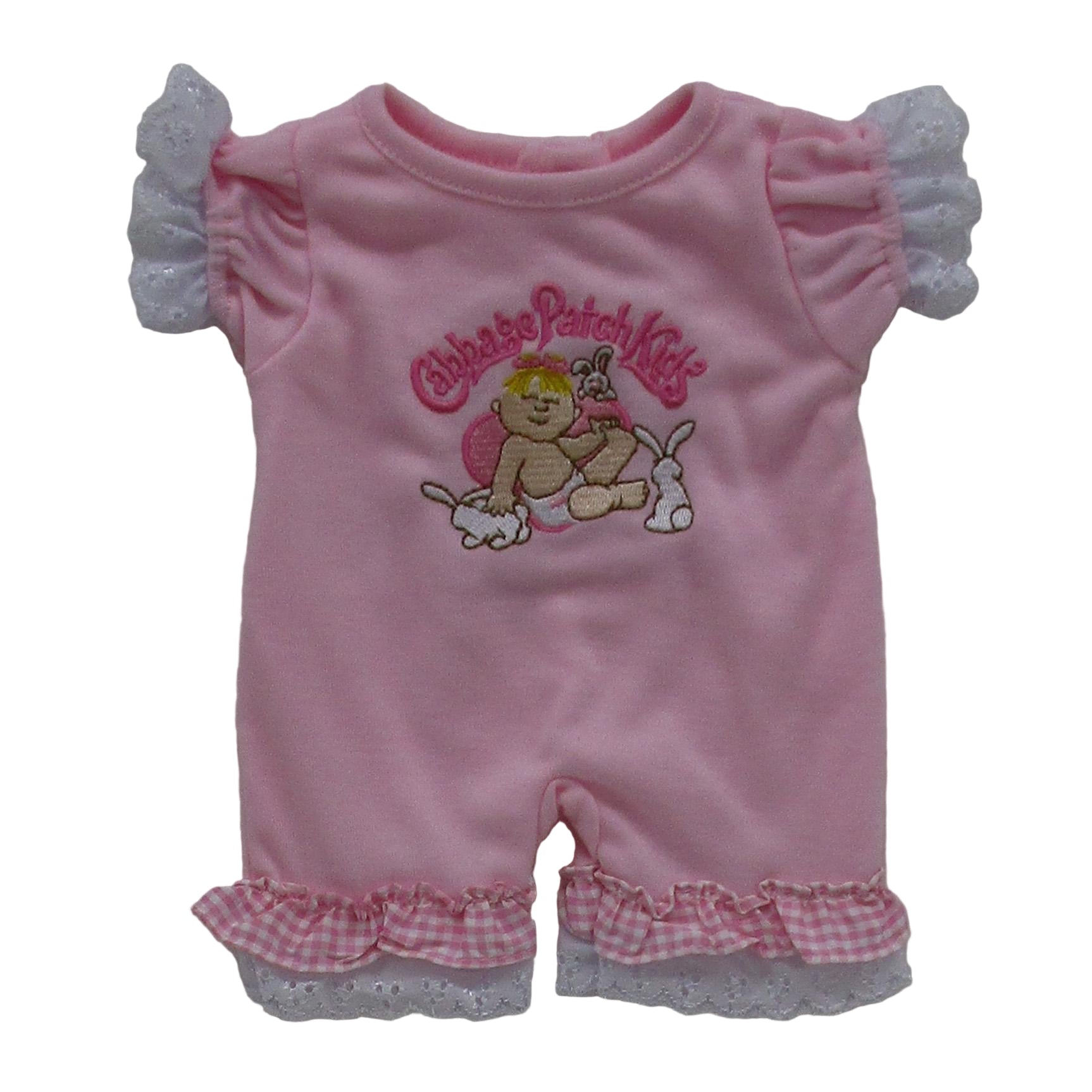 BLC Z01 Romper Pink Baby w/Bunnies Fits 12"