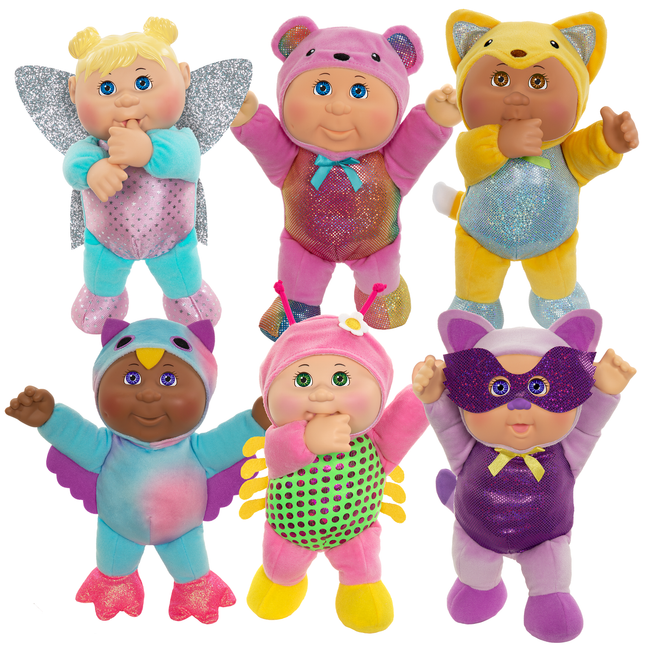9" Cutie Enchanted Forest Collection 6-Pack