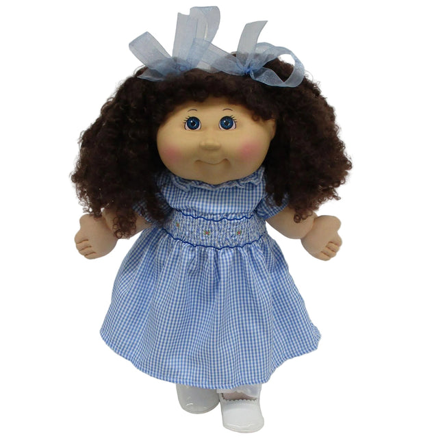 CPW1312-Blue Gingham Dress