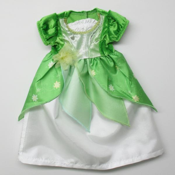 Lil Lily Pad Princess Green Dress Fits 16-20"