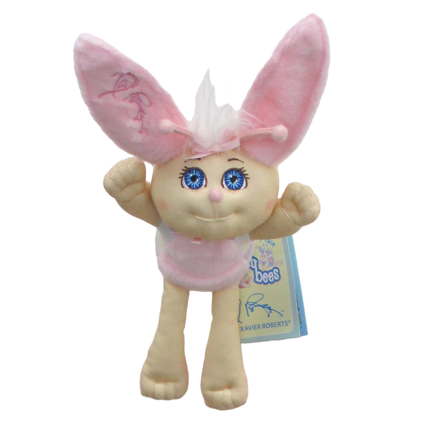 BunnyBee Pink Embroidered Eyes