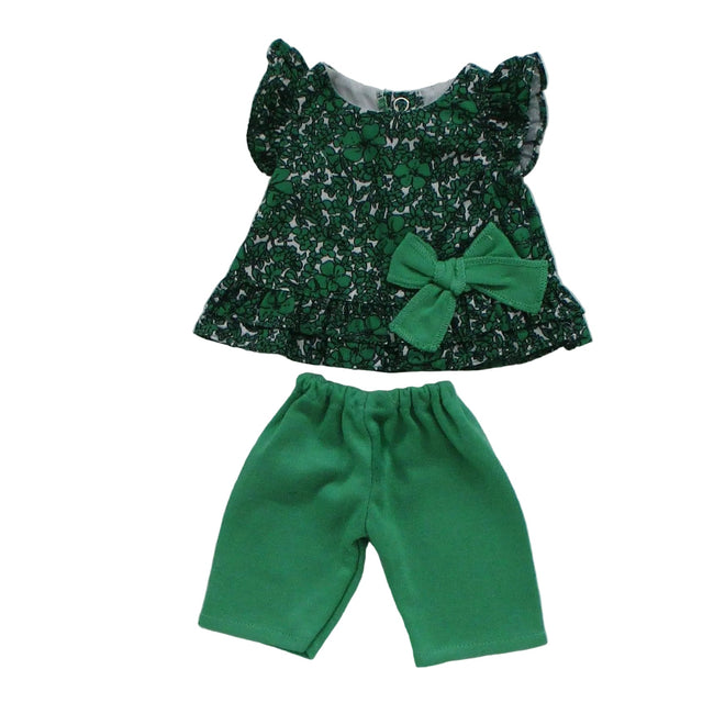 BLC Z01 Outfit 2pc Floral Green Fits 12"