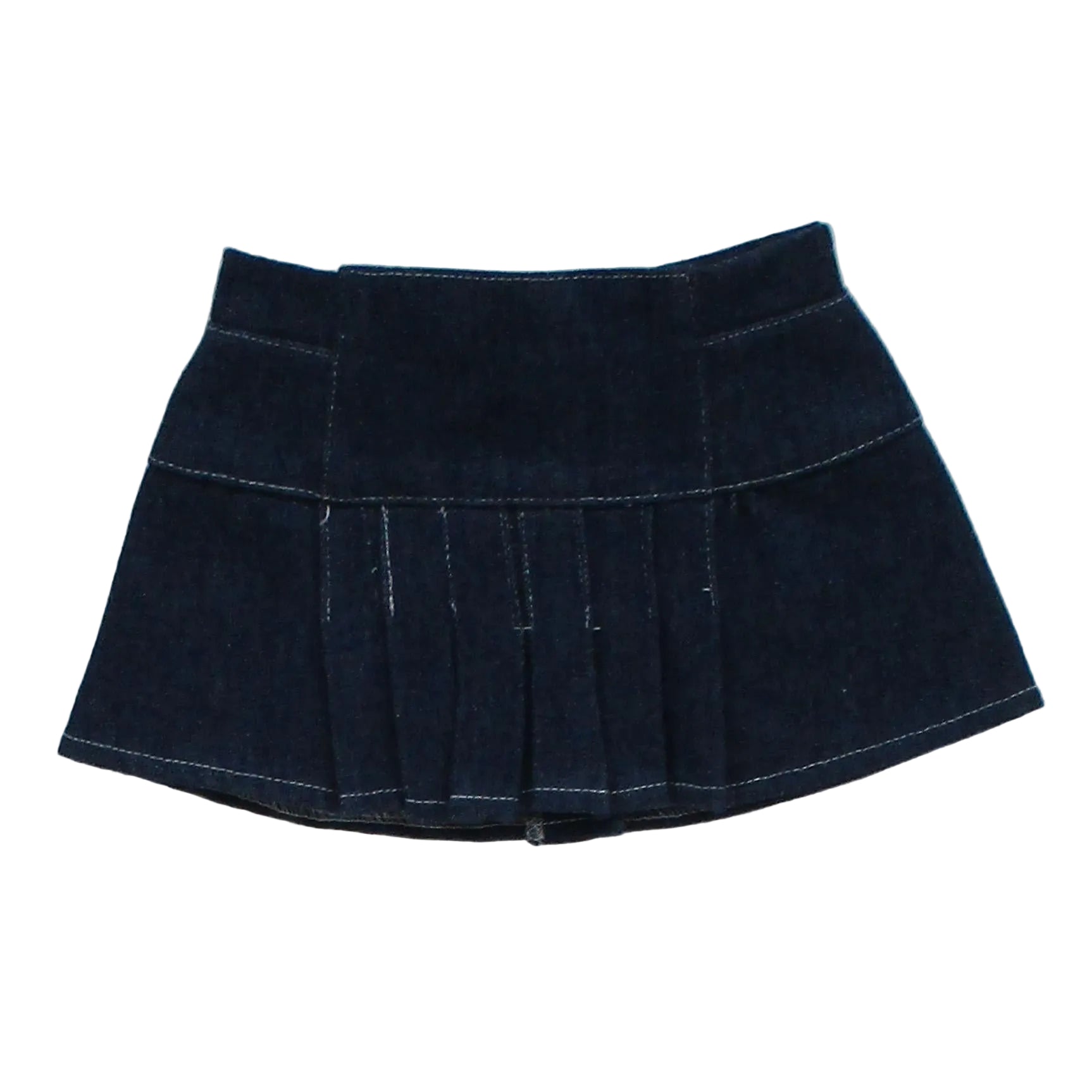 BLC C Skirt Denim Pleats Fits 20"