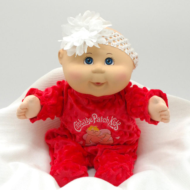 CPW1079-Red CPK Hearts Minky Sleeper