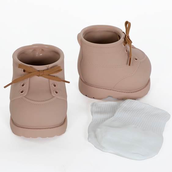 Furskin Socks & Boots 2pc Set