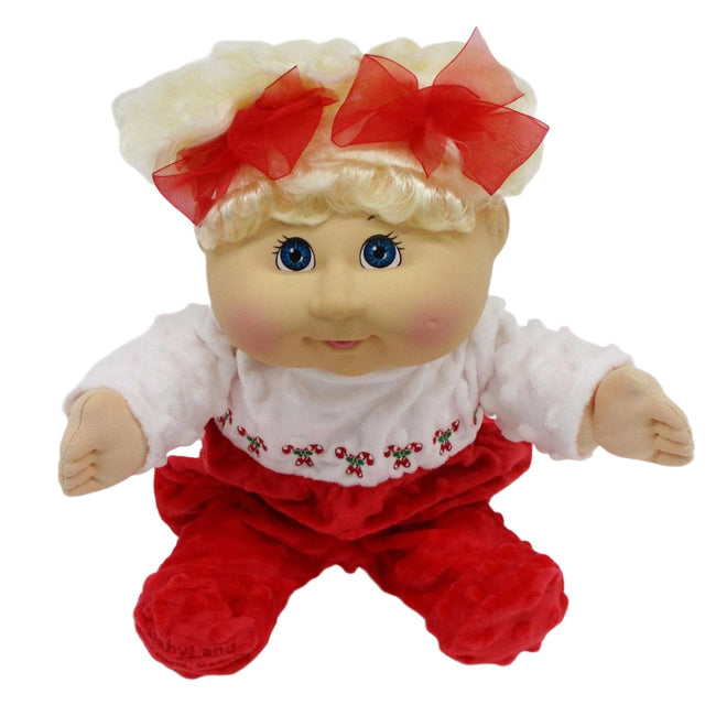 CPW1157-Red & White Candy Canes Minky Sleeper