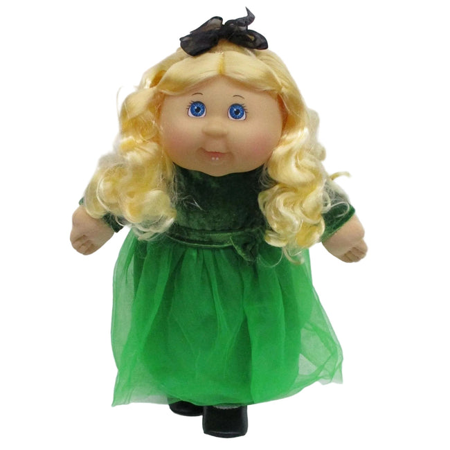 A2 OAA46-23-5 Velvet Emerald Green Net Dress