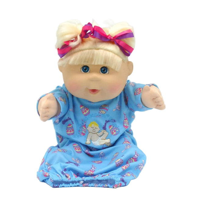 CPW1003-Blue Gown w/Easter Eggs