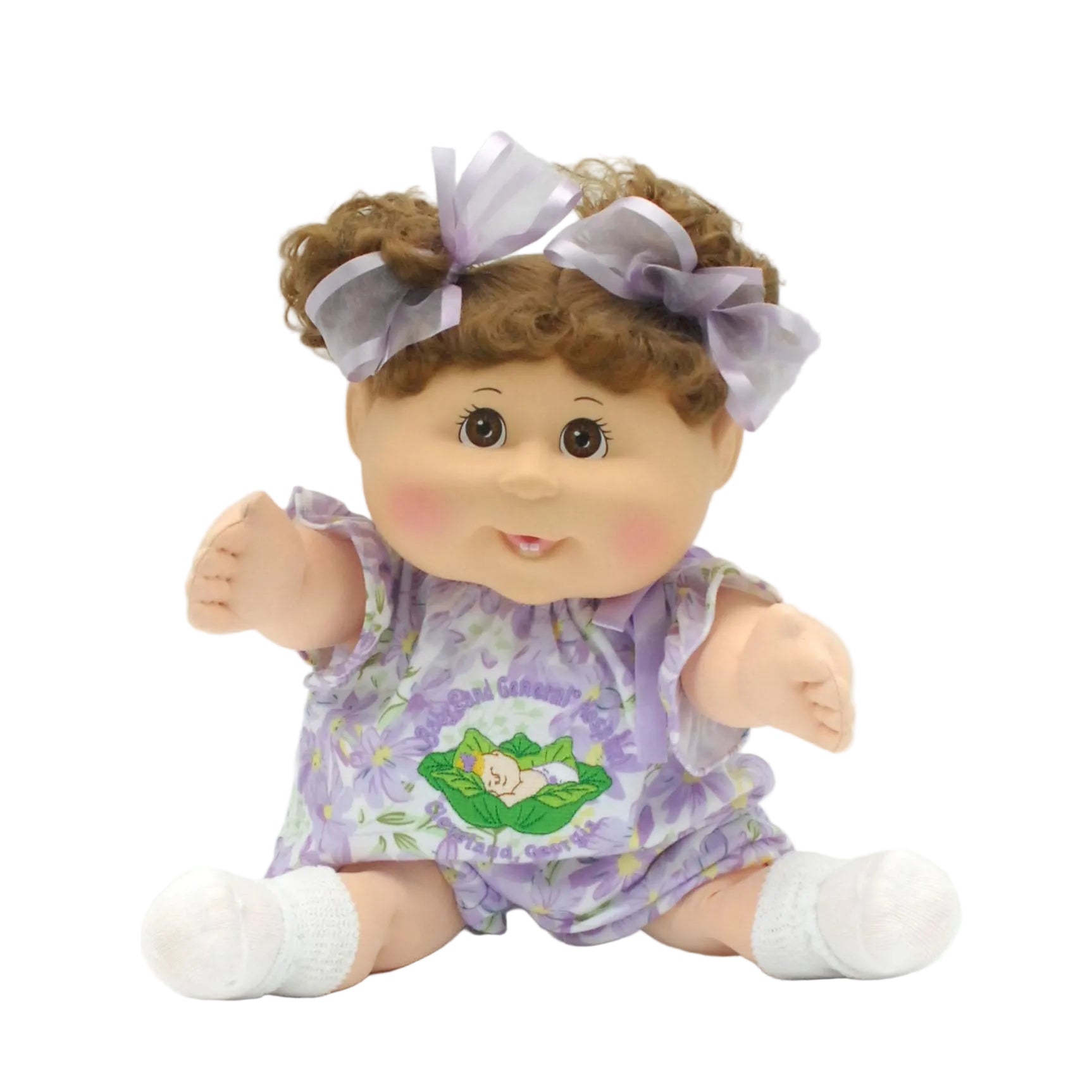 CPW1092-Purple Floral Romper