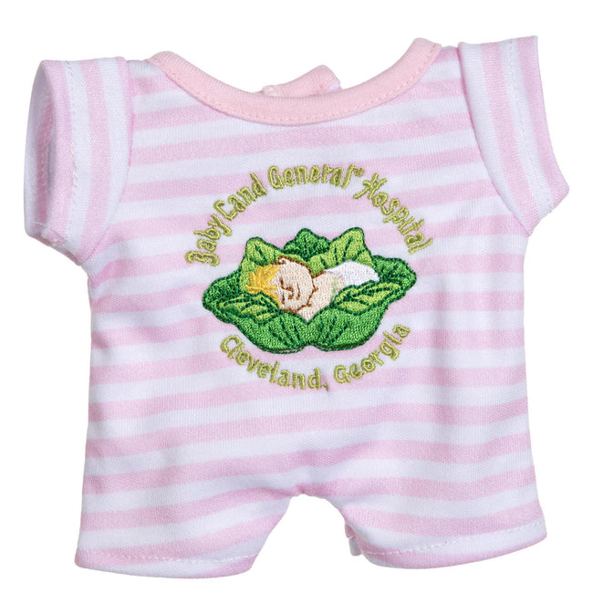 BLC Z9 Romper Pink Stripe Baby in Cabbage Fits 9"