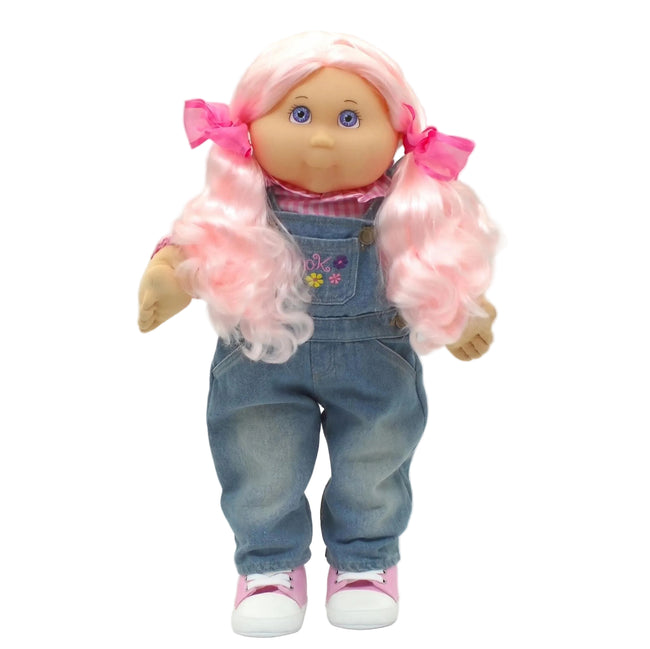 A2 OAA01-23-18 Pink Gingham Shirt w/Overalls