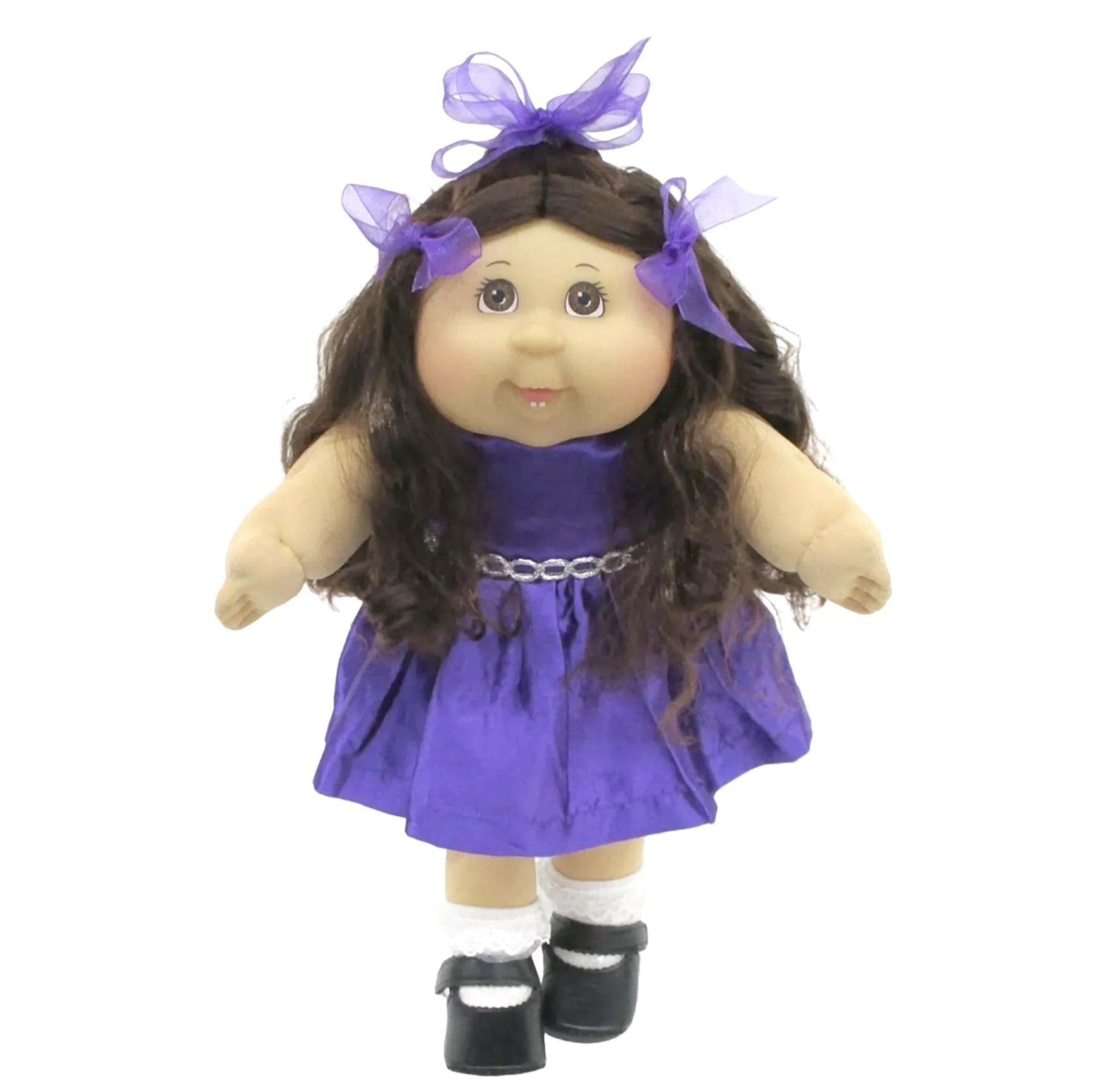 A2 OAA46-23-10 Purple Satin Dress