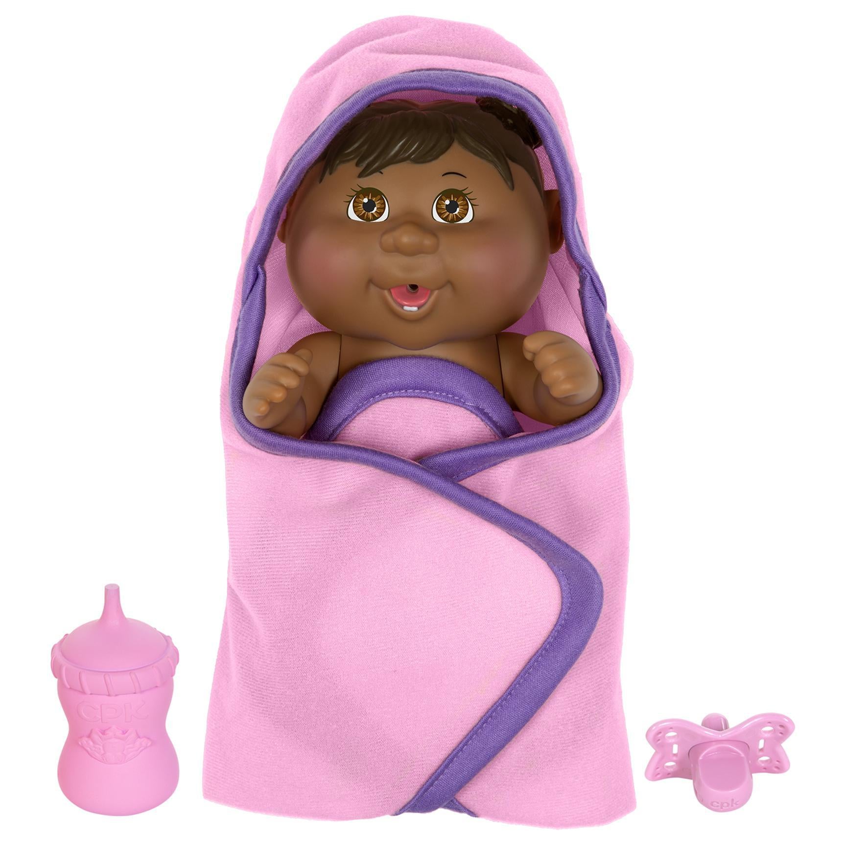 9 Basic Tiny Newborn Surprise DRK BRO BRO Cabbage Patch Kids