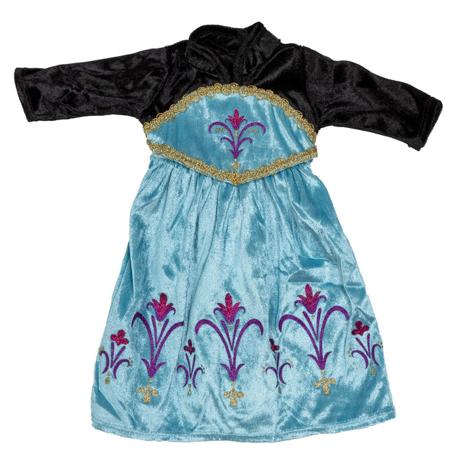 Lil Doll Dress Ice Queen Coronation Fits 16-20"