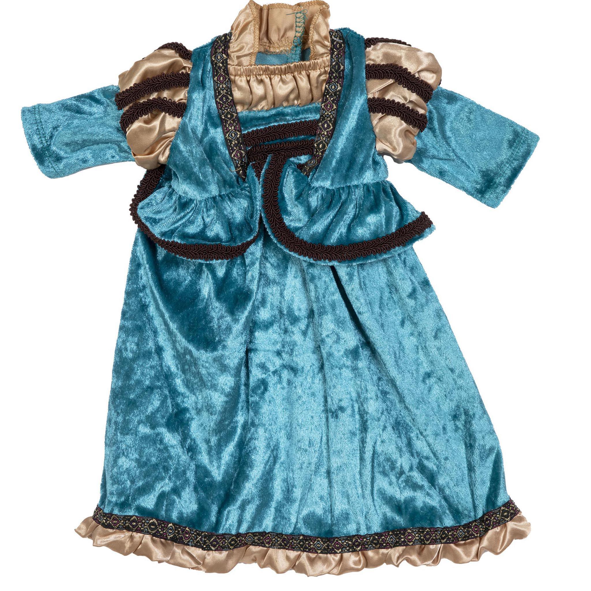 Lil Doll Dress Medieval Princess Fits 16-20
