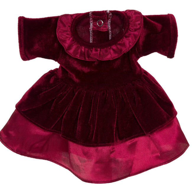 BLC Z01 Dress Burgundy Velvet Fits 12", 14" & Lullaby