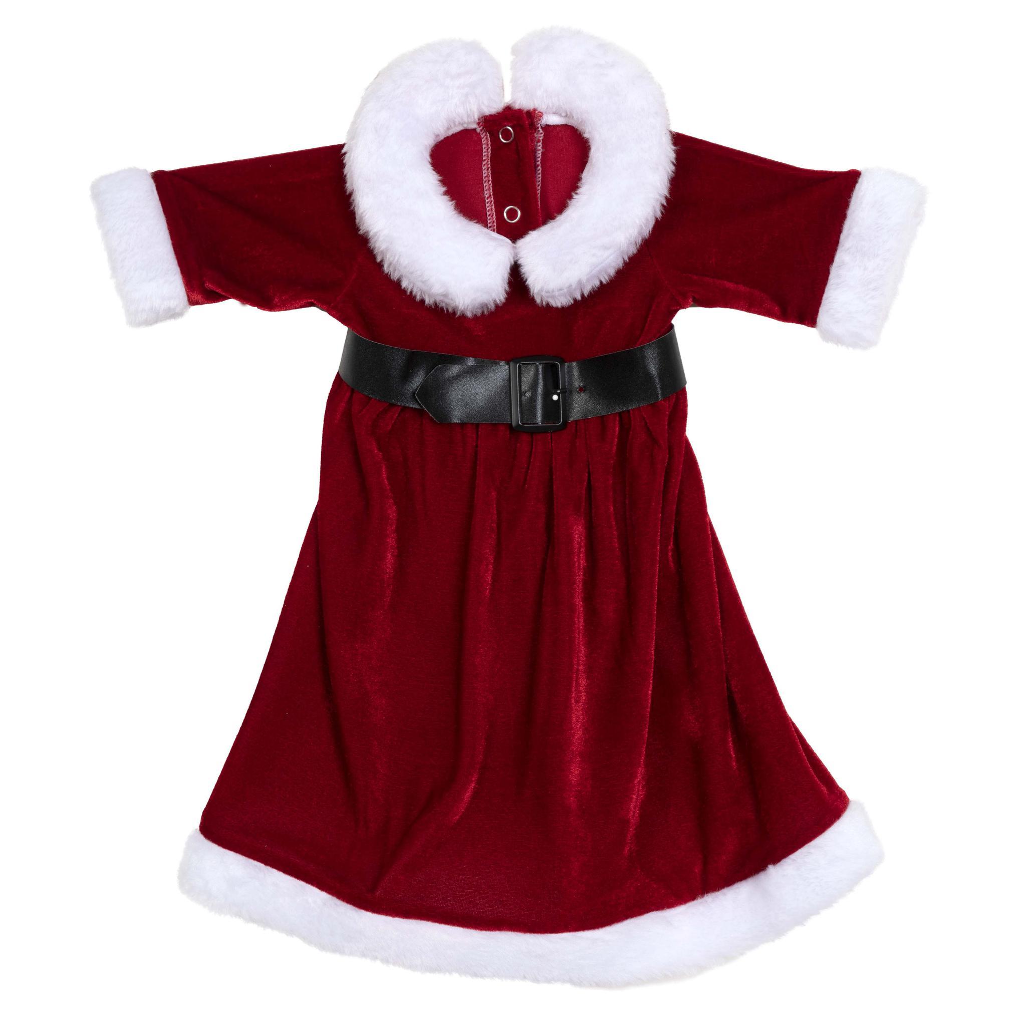 BLC C Outfit S Mrs. Claus Dress fits 20" Cabbage Patch Kids