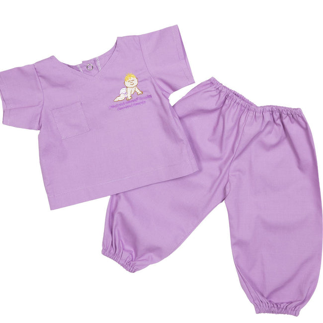 BLC C Scrub Suit Purple Fits 20"