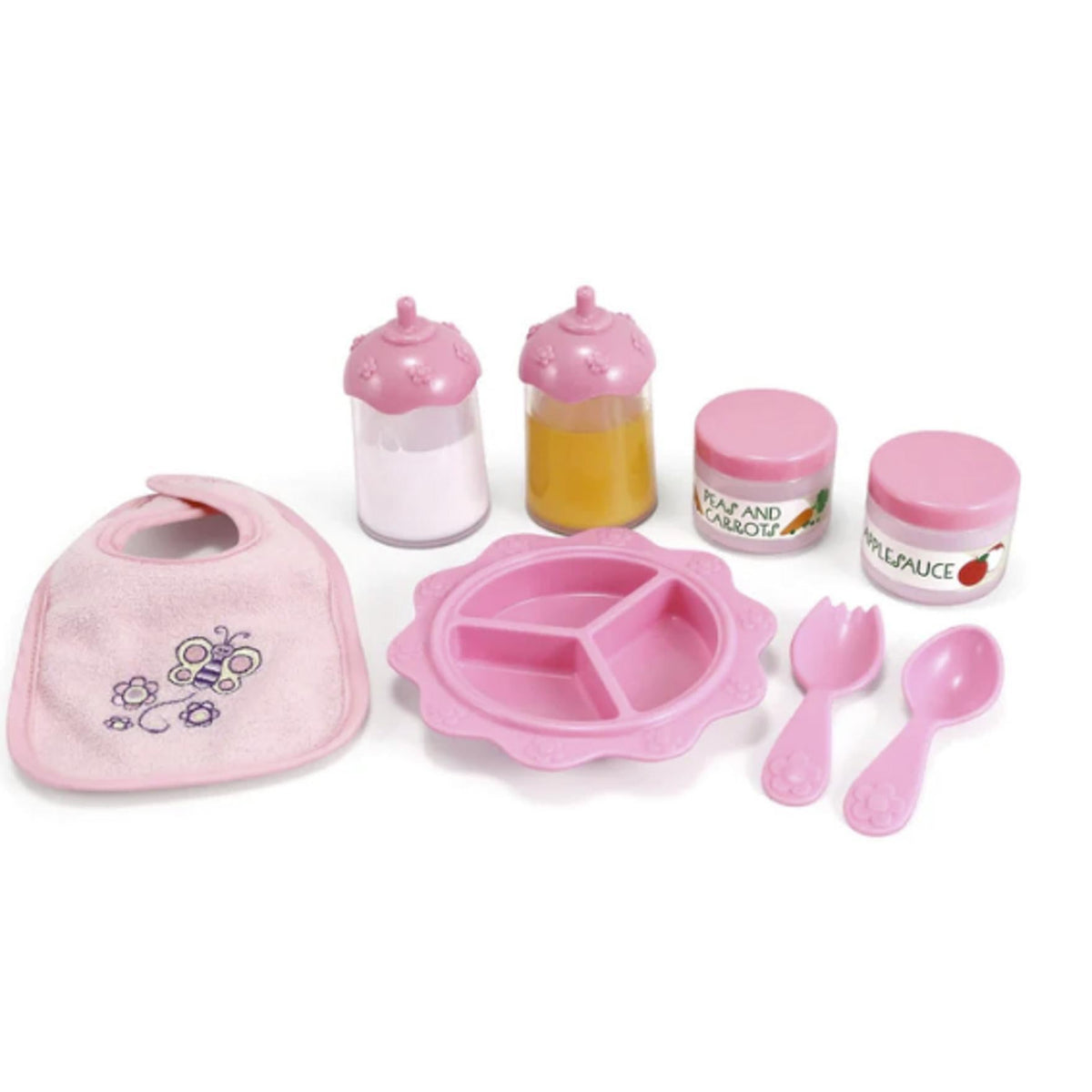 Mine to Love Baby Food & Bottle Set 8pc Cabbage Patch Kids