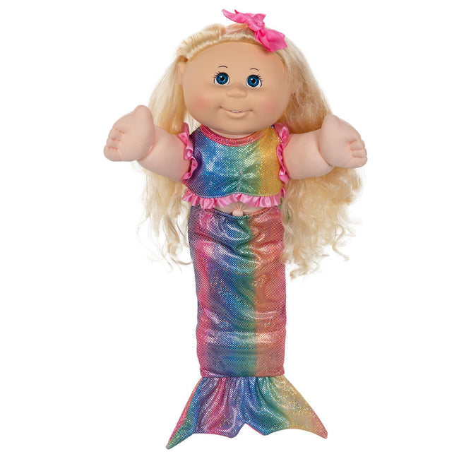 14" Mermaid Girl LGT BLU BLO