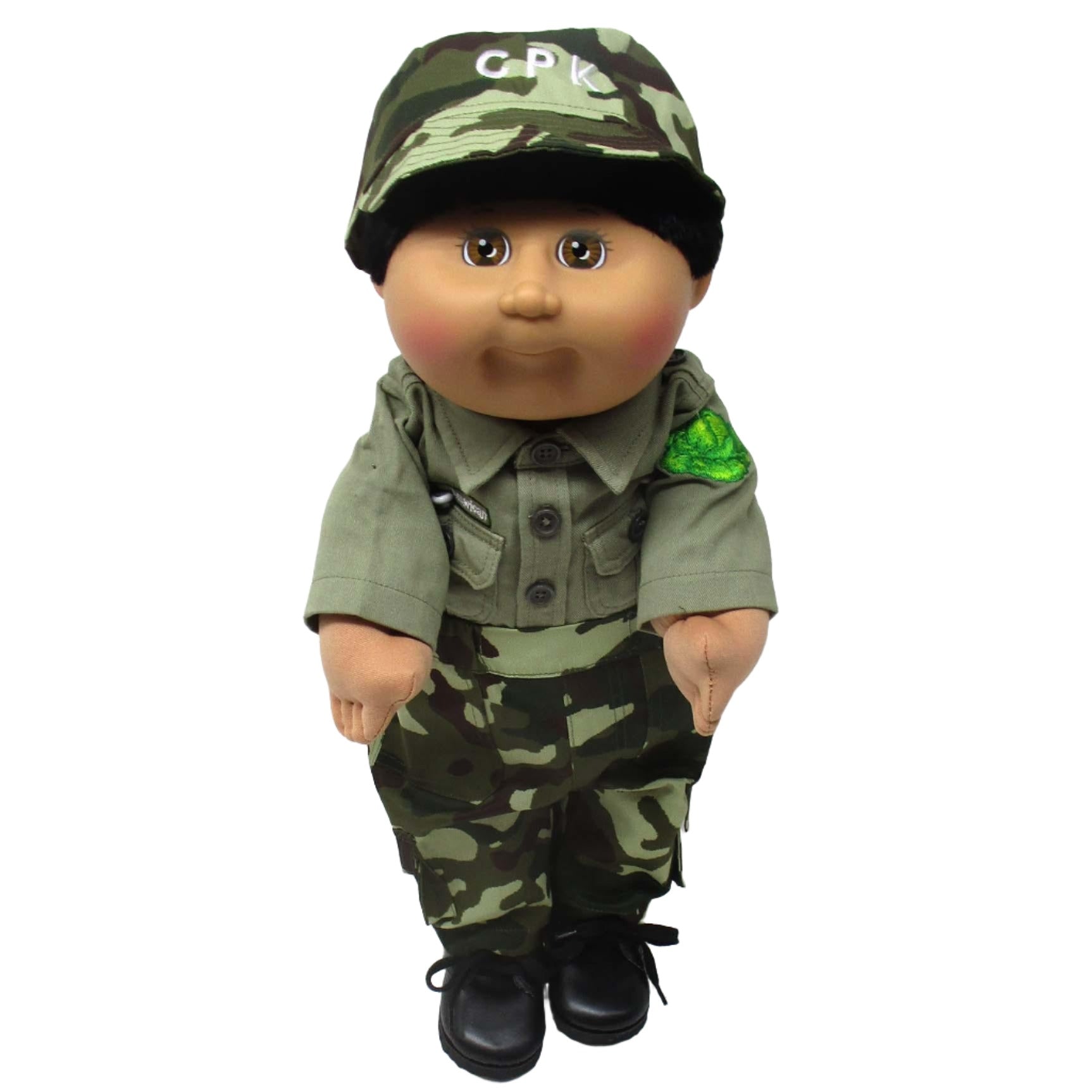65028-Green Camo Outfit Cabbage Patch Kids
