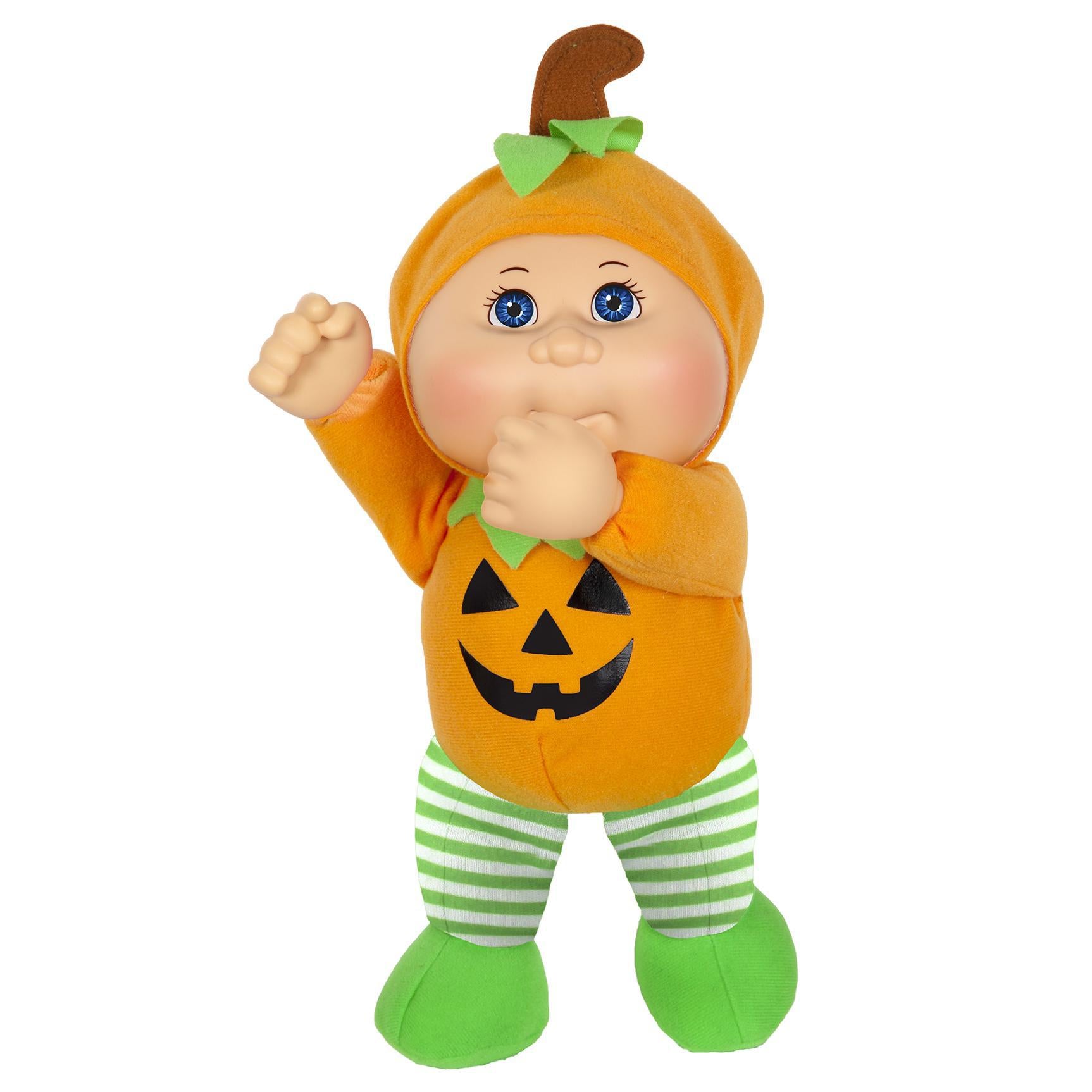 9" Cutie Helper Harvest LGT BLU Jacky Pumpkin