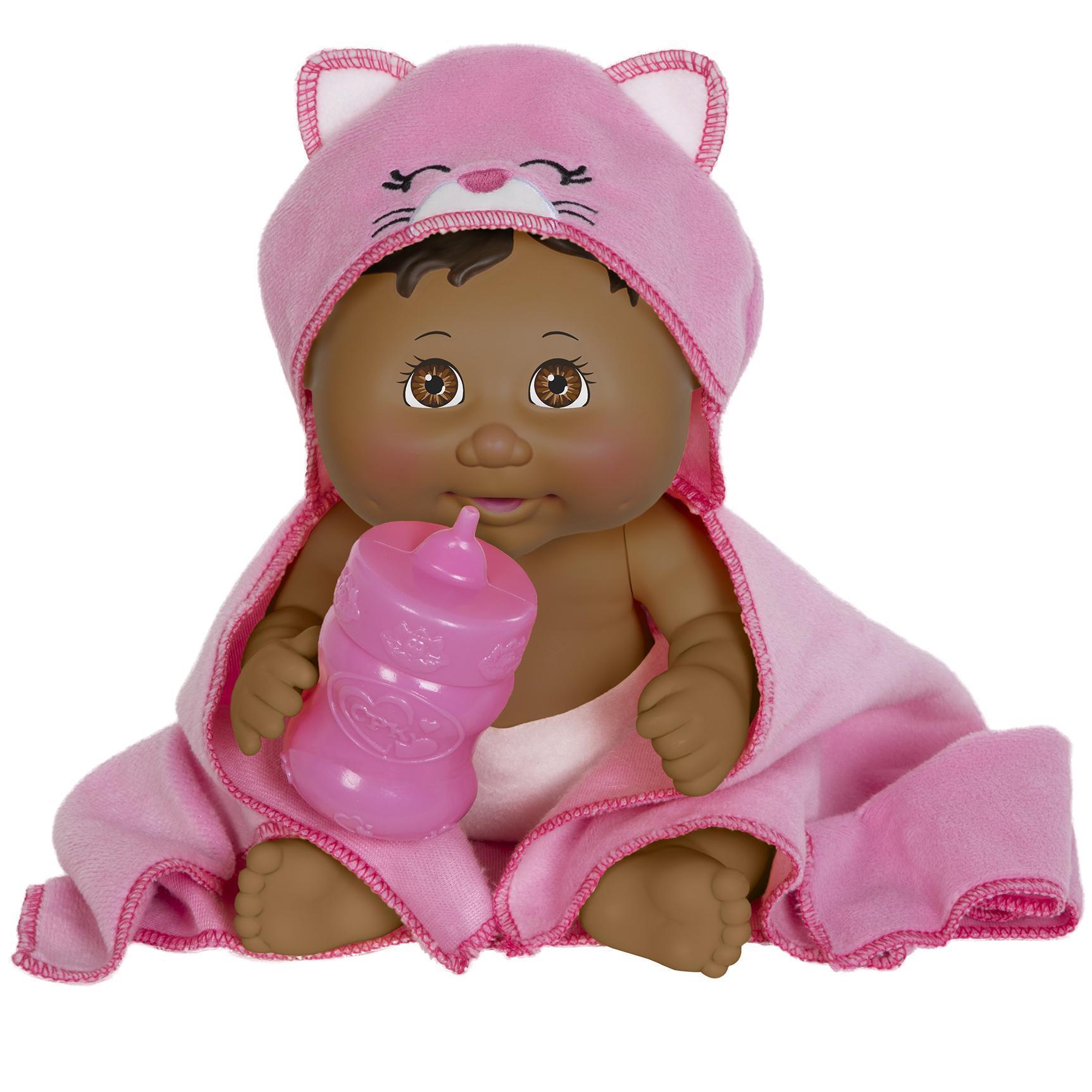 9" Deluxe Swaddle 'n Love DRK BRO Pink Fashion