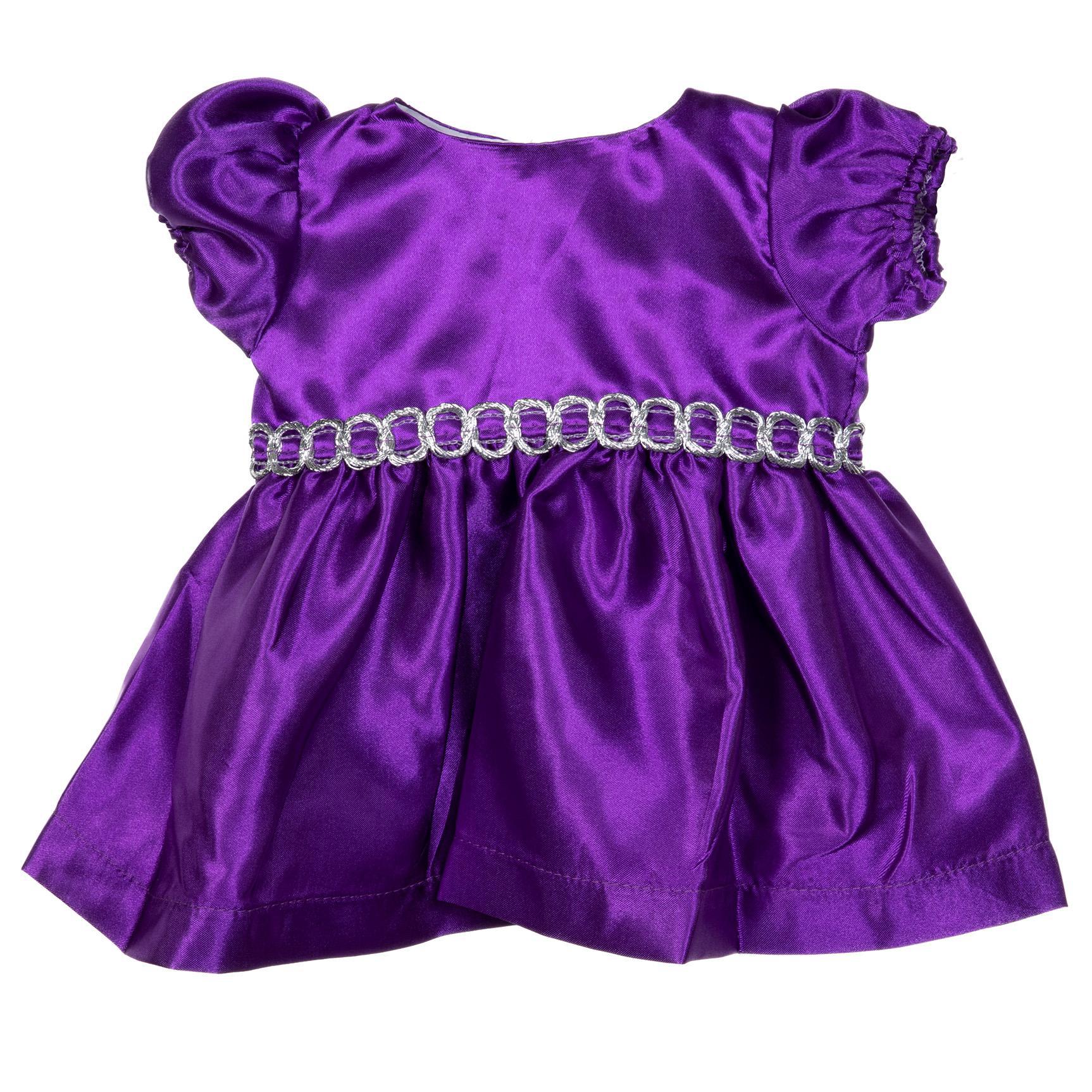 BLC C Dress Satin Purple Fits 20"