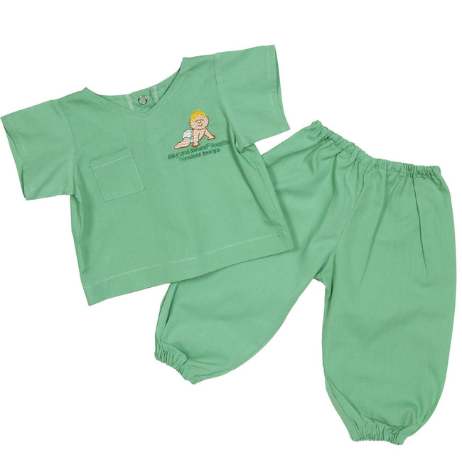 BLC Z01 Scrub Suit Green Fits 12", 14" & Lullaby