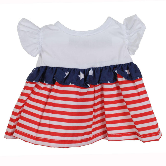 BLC Z01 Dress Red, White, Blue Fits 12", 14" & Lullaby